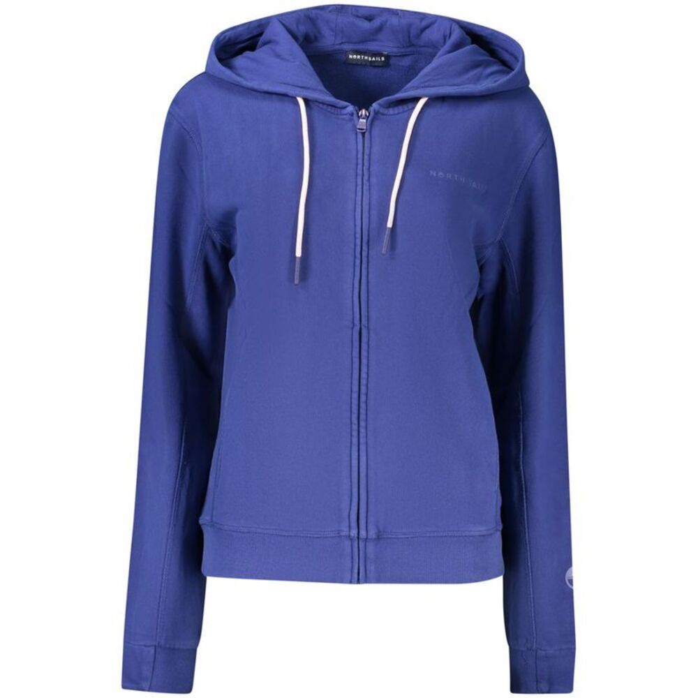 North Sails Blue Cotton Women's Women's Hoodie